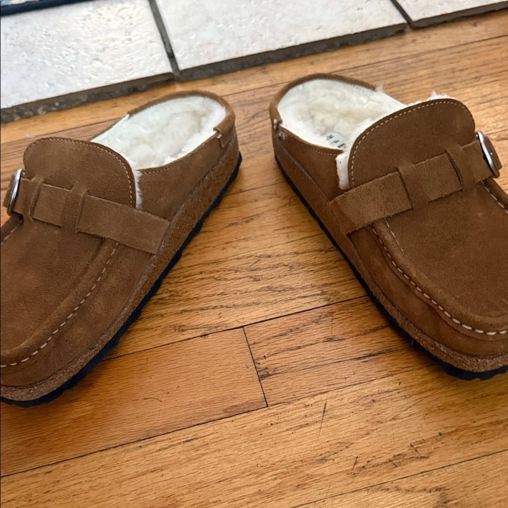 Birkenstock Buckley Clog Shearling -NEW - Picture 9 of 11
